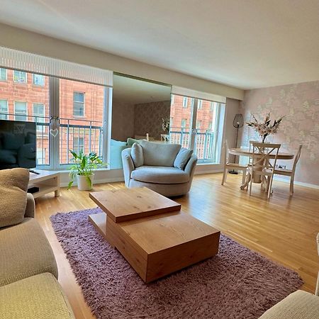 גלאזגו Merchant City Luxury 2 Bedroom Apartment With Secure Parking Available On Request מראה חיצוני תמונה