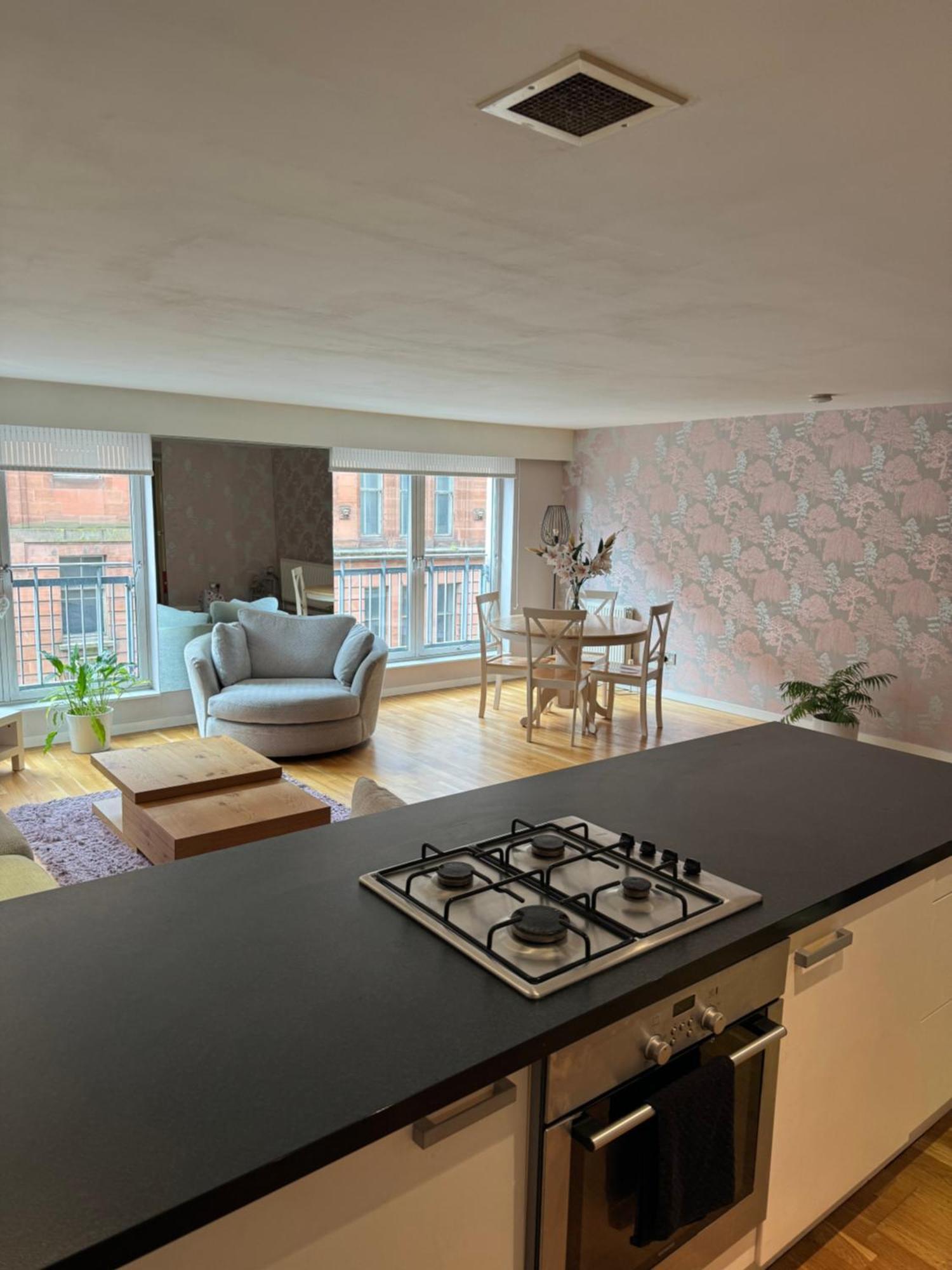 גלאזגו Merchant City Luxury 2 Bedroom Apartment With Secure Parking Available On Request מראה חיצוני תמונה